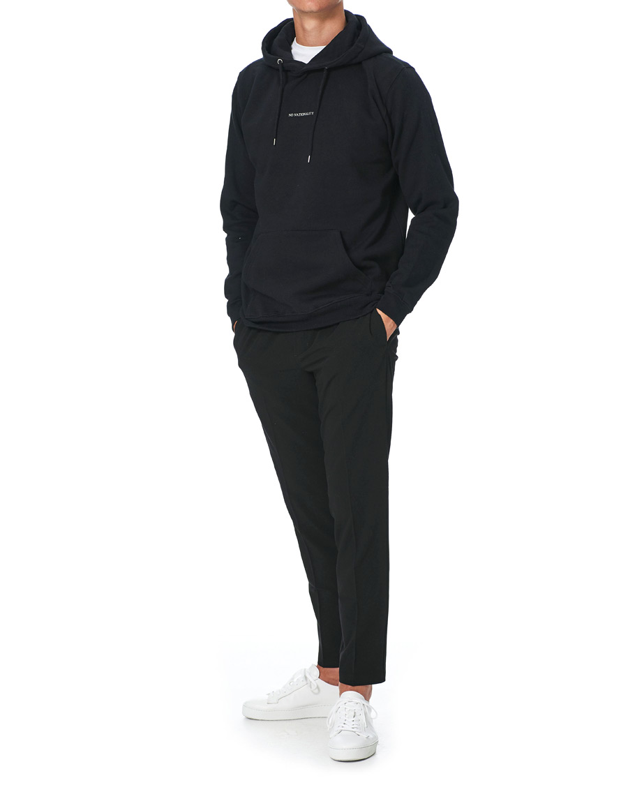 Herr | Tröjor | NN07 | Barrow Printed Hoodie Black