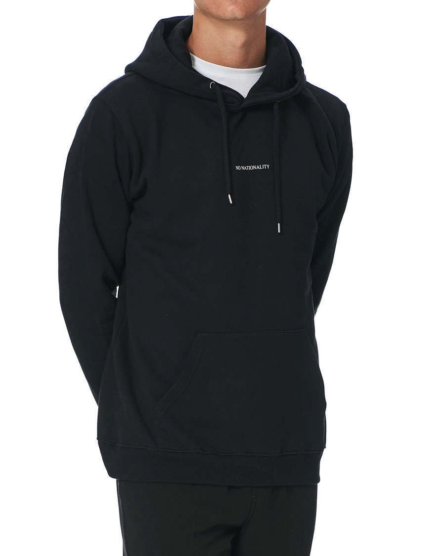 Herr | Tröjor | NN07 | Barrow Printed Hoodie Black