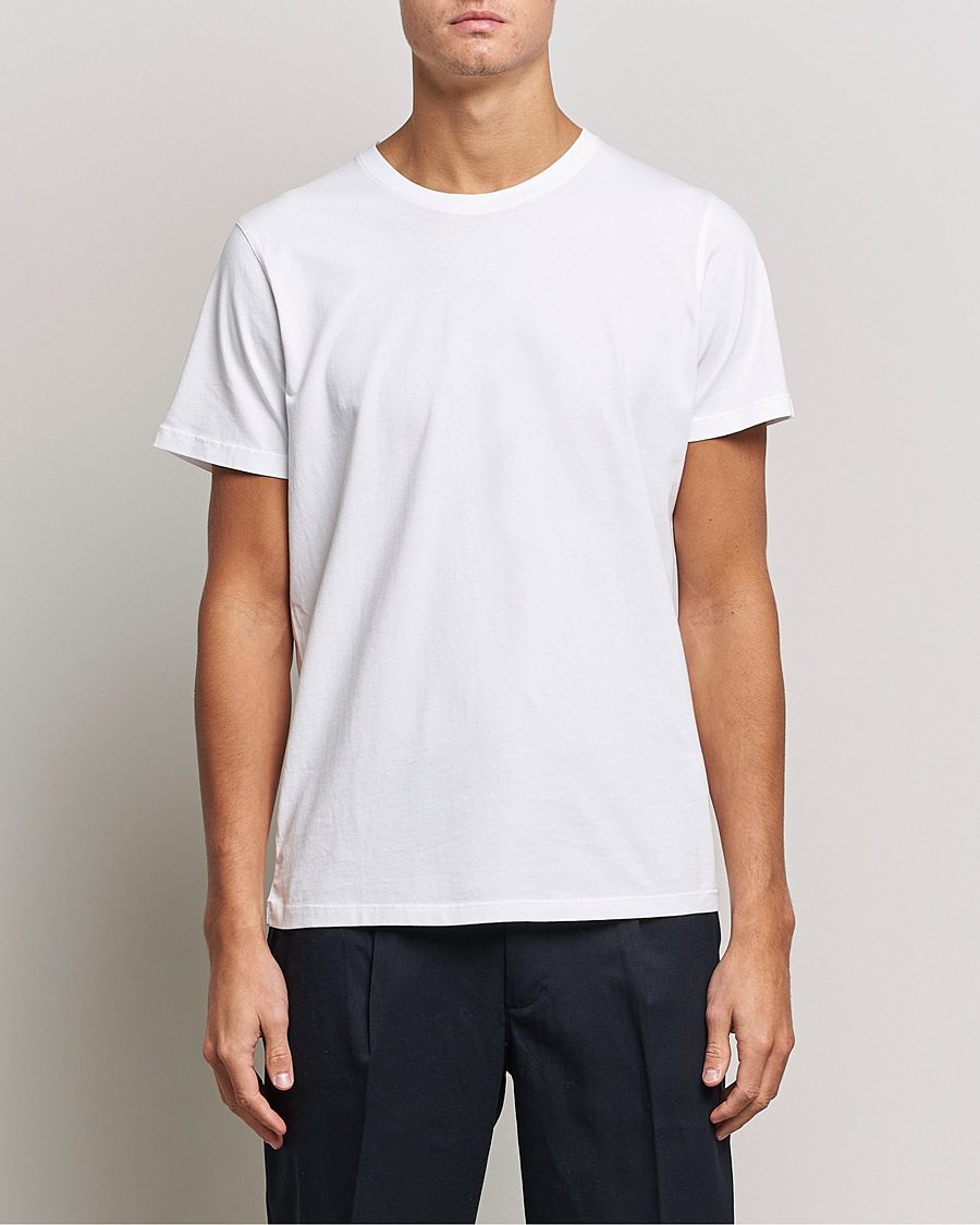 Herr | Avdelningar | NN07 | Pima Crew Neck Tee White