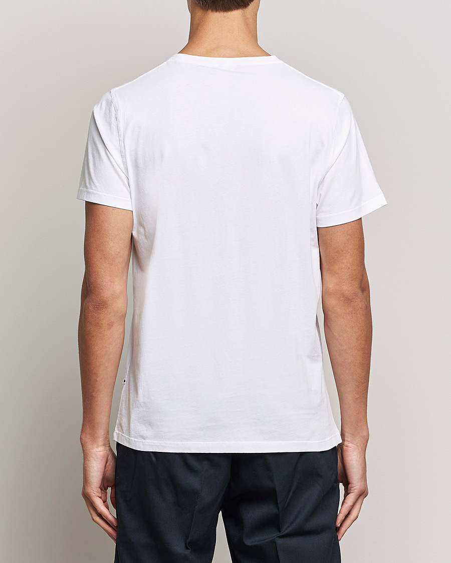 Herr | T-Shirts | NN07 | Pima Crew Neck Tee White