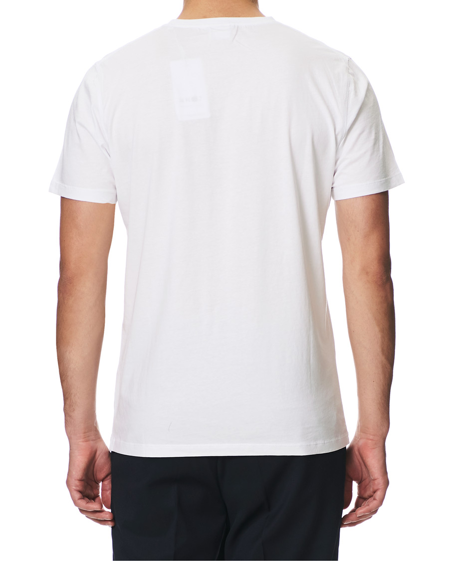 Herr | T-Shirts | NN07 | Ethan Printed Crew Neck Tee White