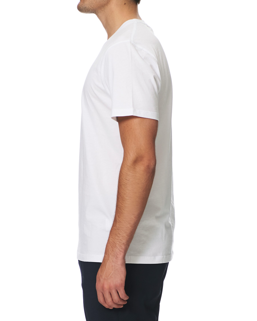 Herr | T-Shirts | NN07 | Ethan Printed Crew Neck Tee White