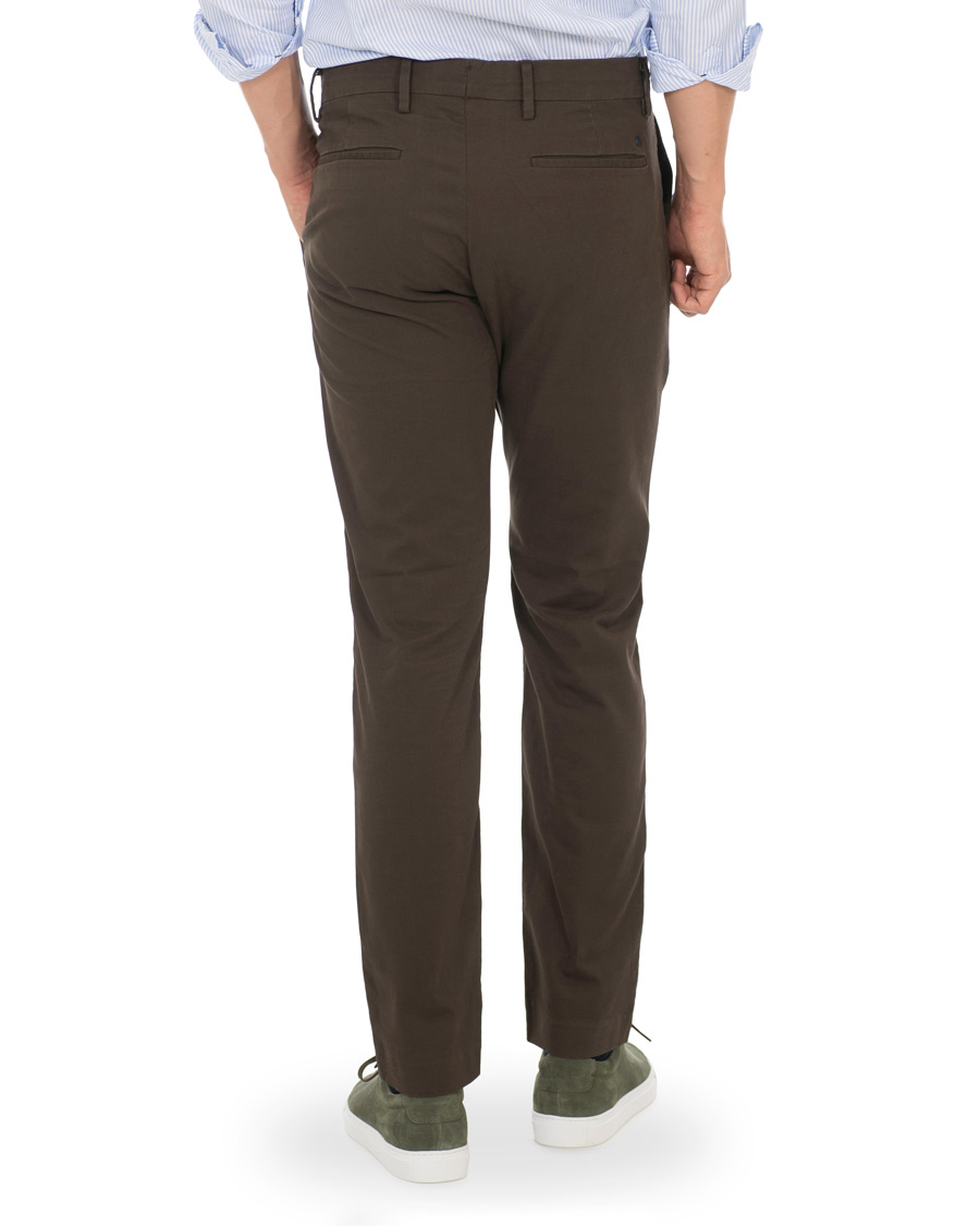 Herr | Byxor | NN07 | Theo Regular Fit Stretch Chinos Brown