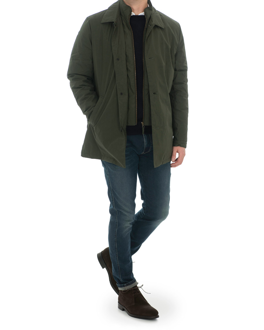 Herr | Jackor | NN07 | Blake Wax Jacket Army Green