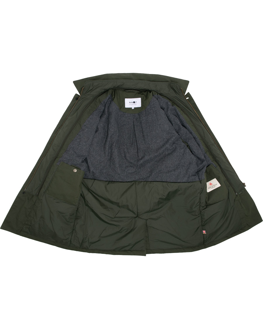 Herr | Jackor | NN07 | Blake Wax Jacket Army Green