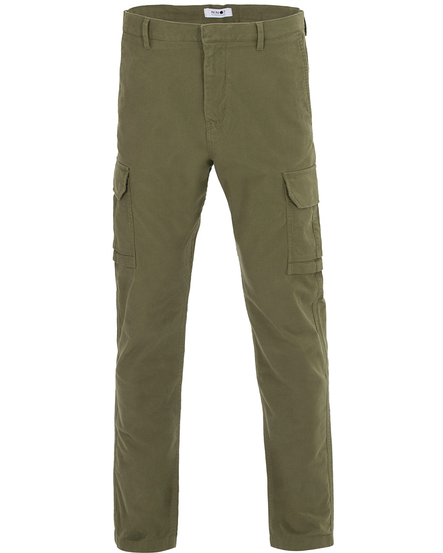 Herr | Byxor | NN07 | Cargo Pants Moss Green