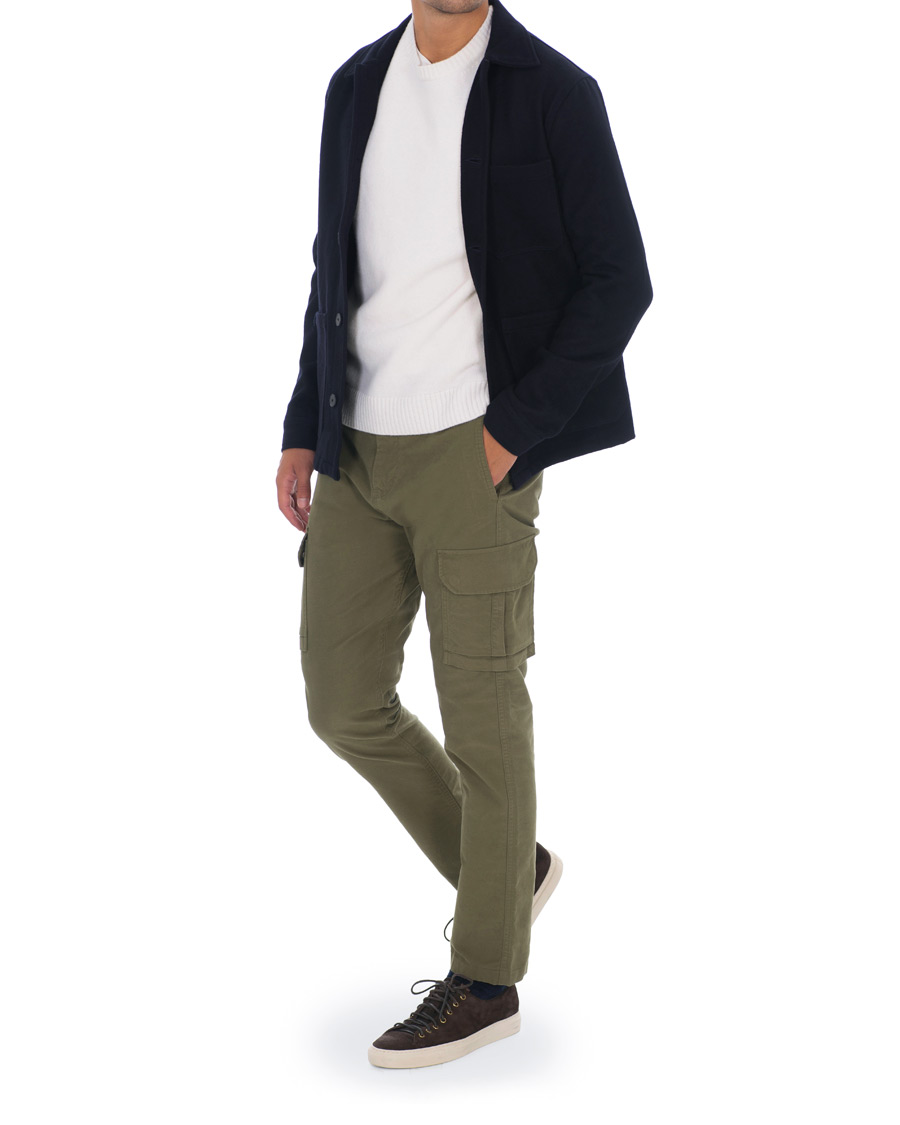 Herr | Byxor | NN07 | Cargo Pants Moss Green
