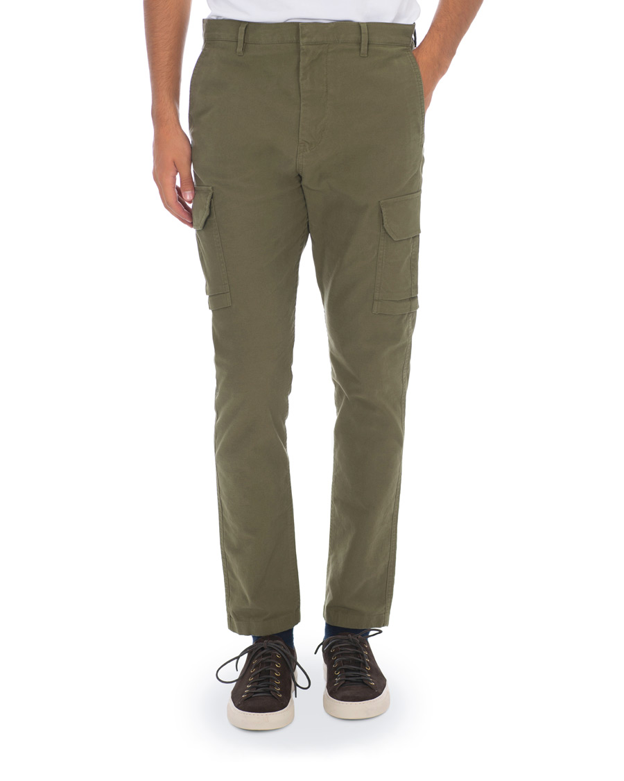 Herr | Byxor | NN07 | Cargo Pants Moss Green