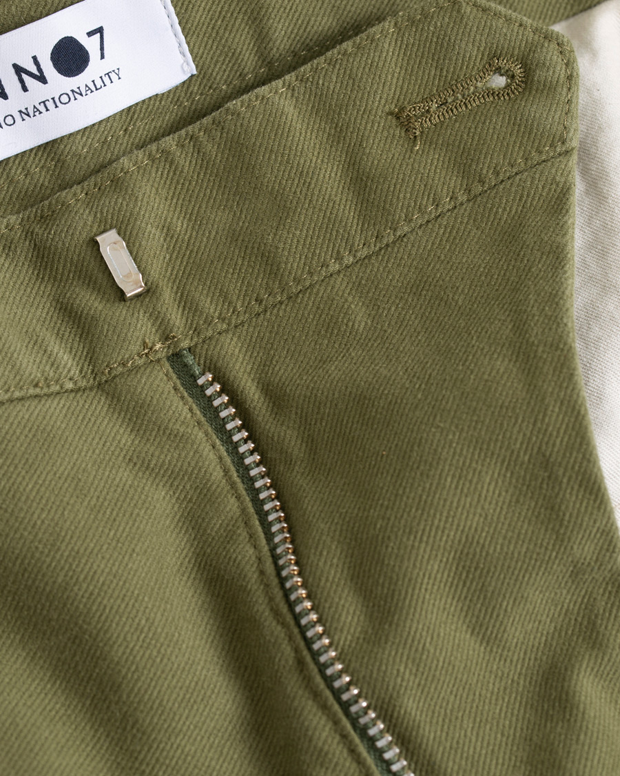 Herr | Byxor | NN07 | Cargo Pants Moss Green