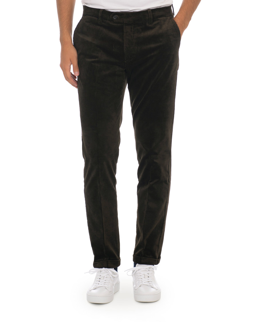 Herr | Byxor | NN07 | Soho Corduroy Trousers Army Green