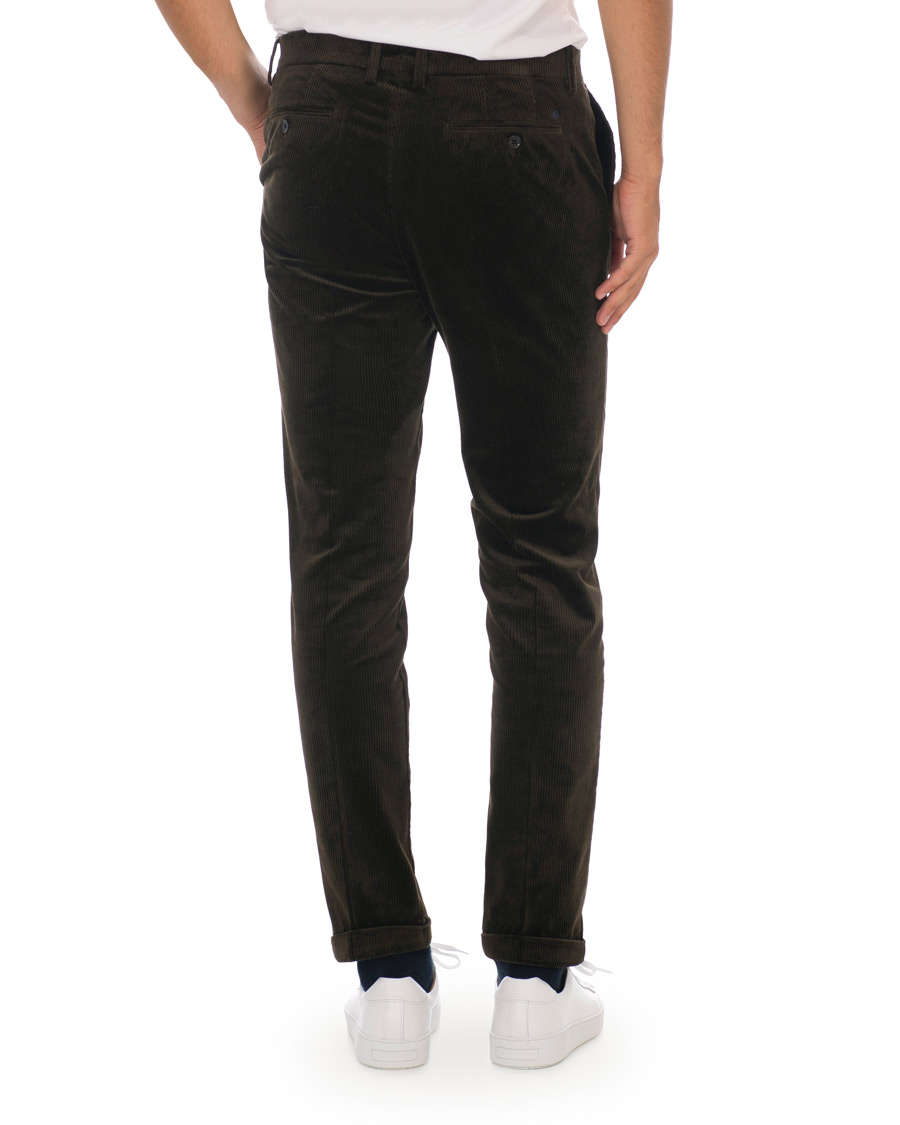 Herr | Byxor | NN07 | Soho Corduroy Trousers Army Green