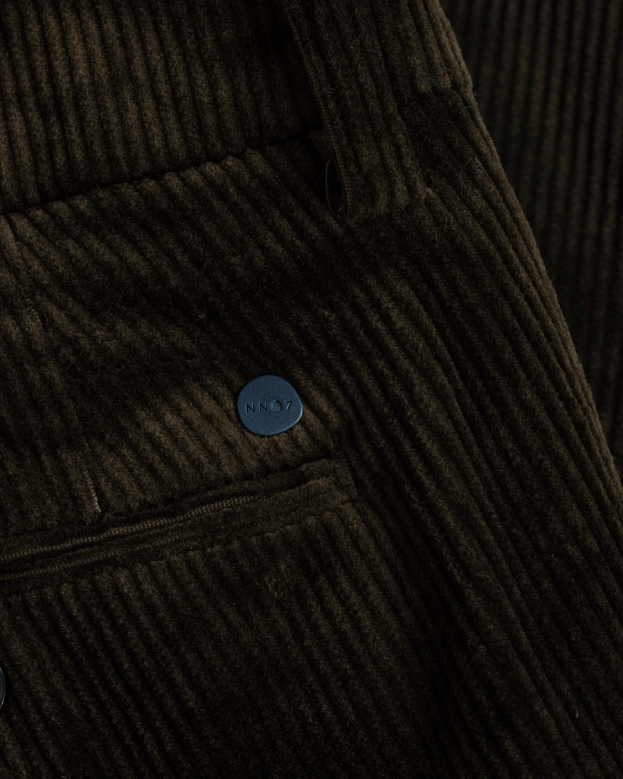 Herr | Byxor | NN07 | Soho Corduroy Trousers Army Green