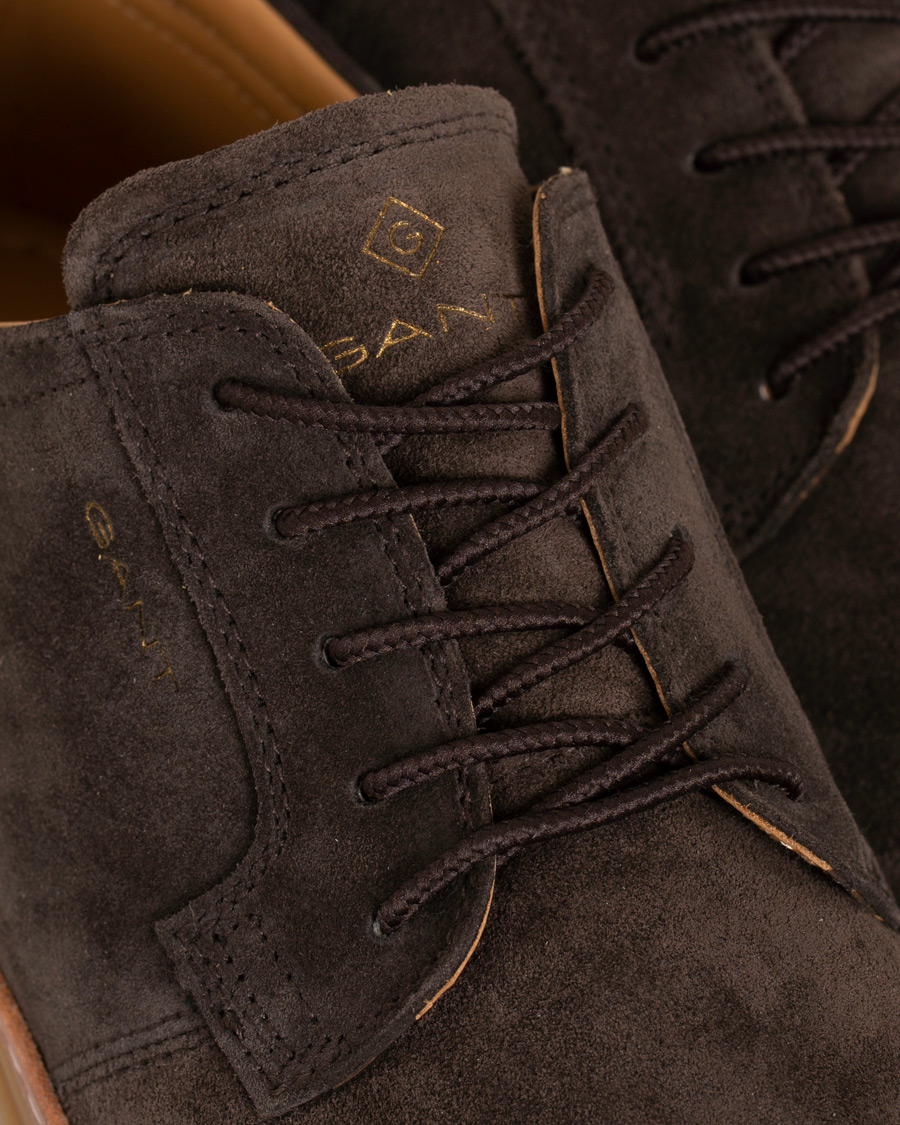 Herr | GANT Bari Sneaker Dark Brown Suede | GANT | Bari Sneaker Dark Brown Suede