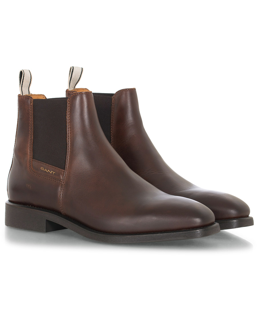 Herr | GANT James Chelsea Boot Sienna Brown Calf | GANT | James Chelsea Boot Sienna Brown Calf