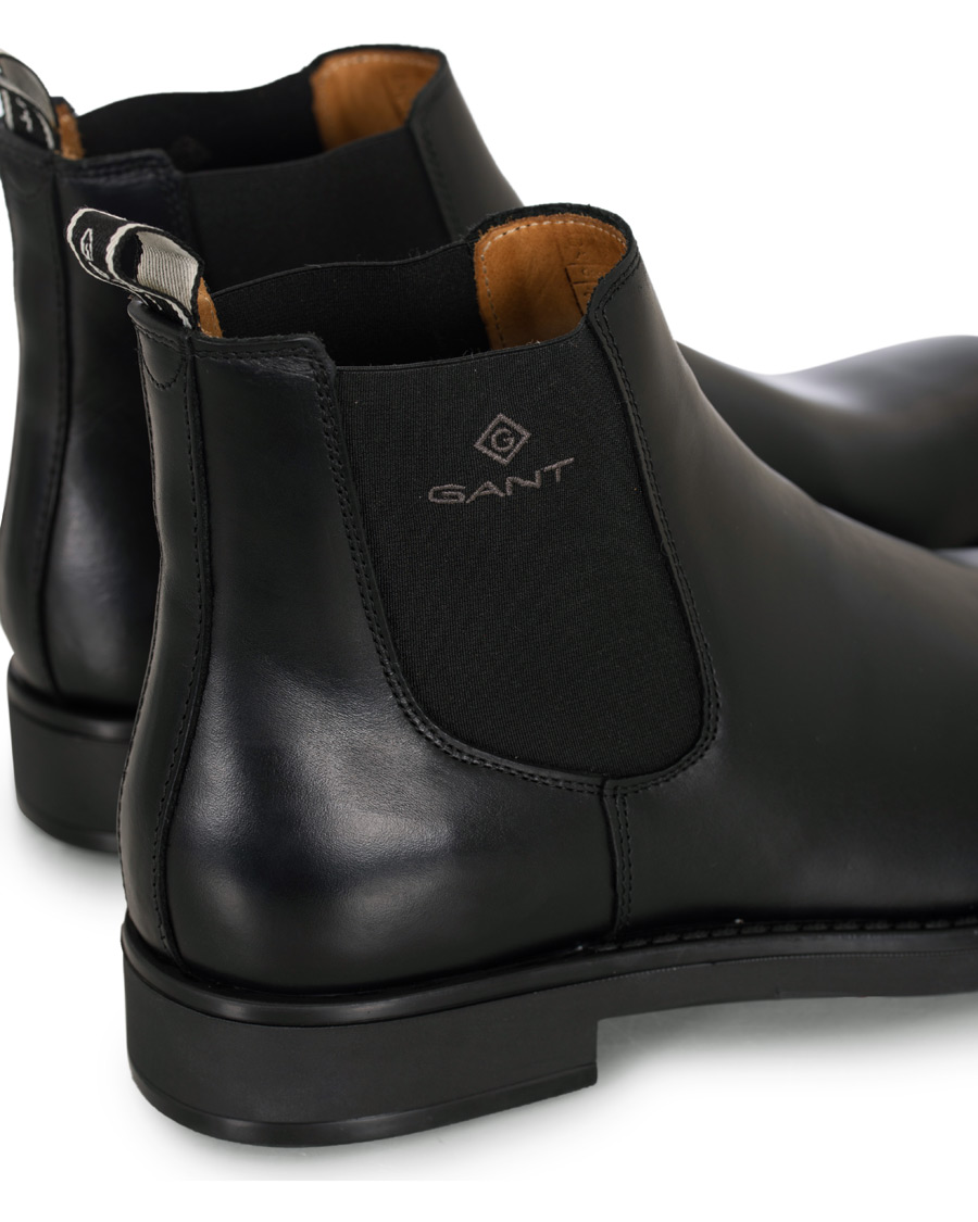 Herr | GANT Oscar Chelsea Boot Black Calf | GANT | Oscar Chelsea Boot Black Calf