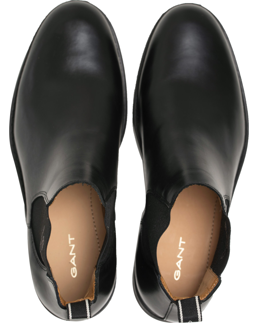 Herr | GANT Oscar Chelsea Boot Black Calf | GANT | Oscar Chelsea Boot Black Calf