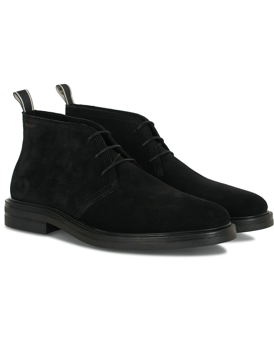 Herr | GANT Fargo Chukka Boot Black Suede | GANT | Fargo Chukka Boot Black Suede