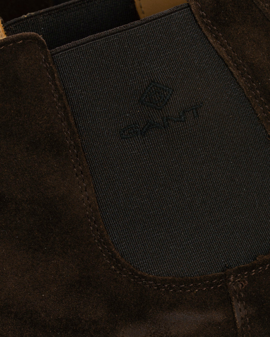 Herr | GANT Fargo Chelsea Boot Dark Brown Suede | GANT | Fargo Chelsea Boot Dark Brown Suede