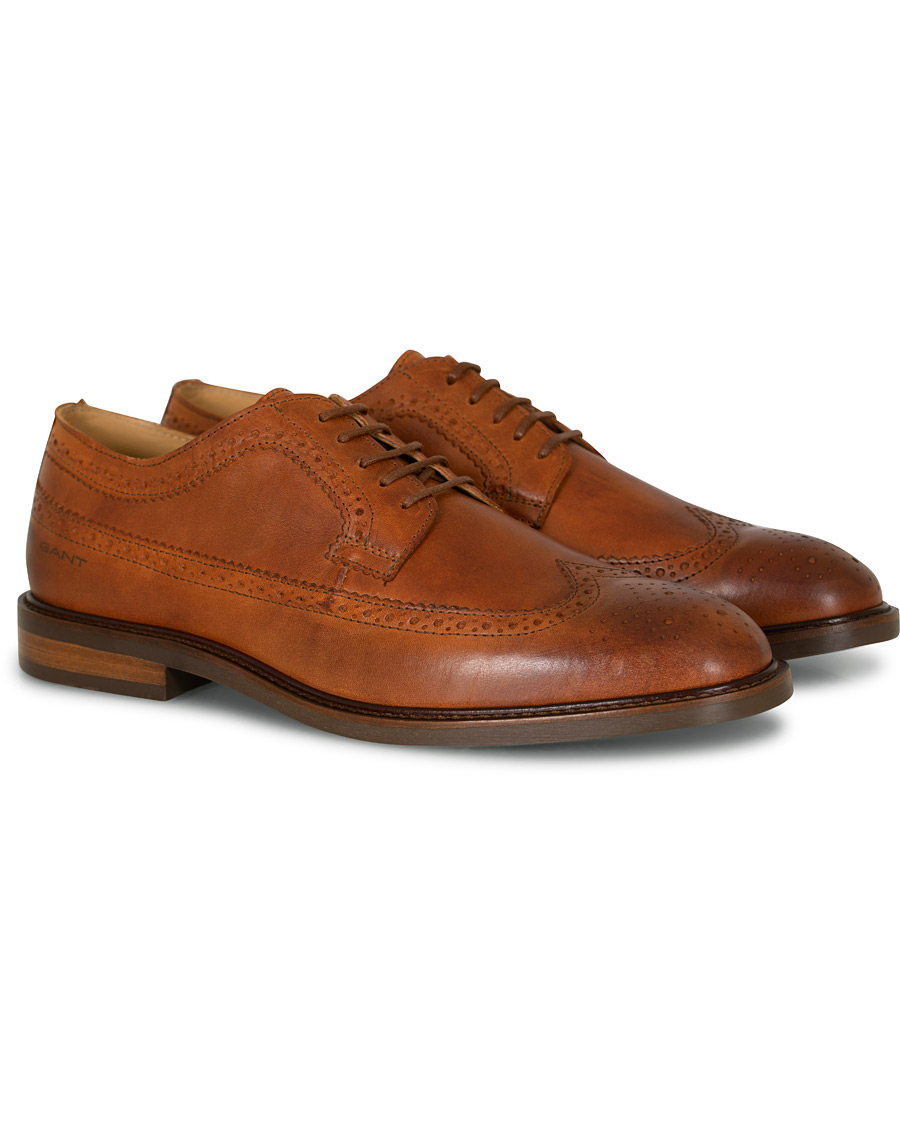 Herr | GANT Ricardo Brogue Cognac Calf | GANT | Ricardo Brogue Cognac Calf