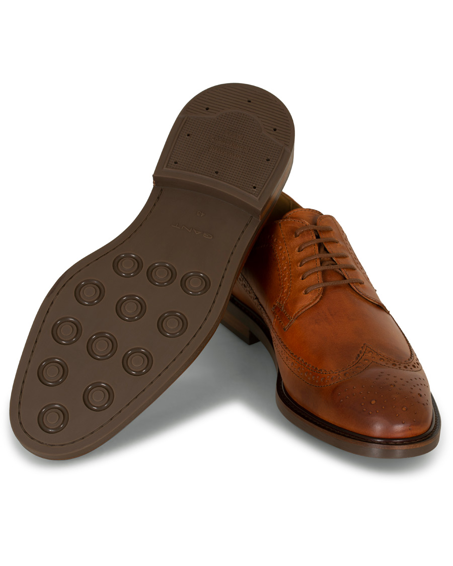 Herr | GANT Ricardo Brogue Cognac Calf | GANT | Ricardo Brogue Cognac Calf