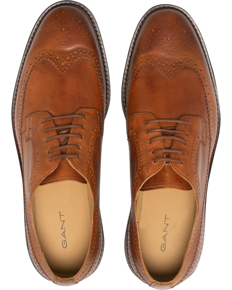 Herr | GANT Ricardo Brogue Cognac Calf | GANT | Ricardo Brogue Cognac Calf
