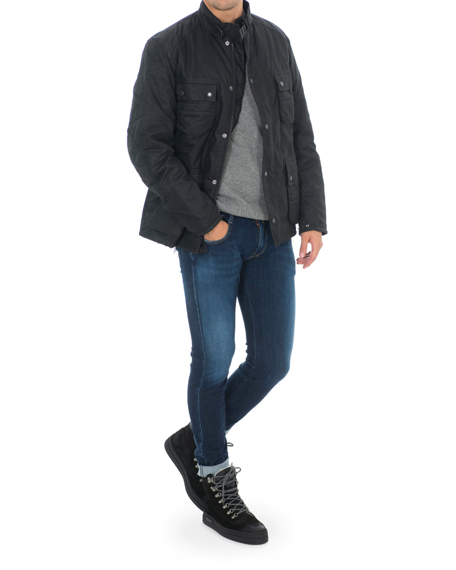 Herr | GANT Creek Wool Lined Boot Black Suede | GANT | Creek Wool Lined Boot Black Suede