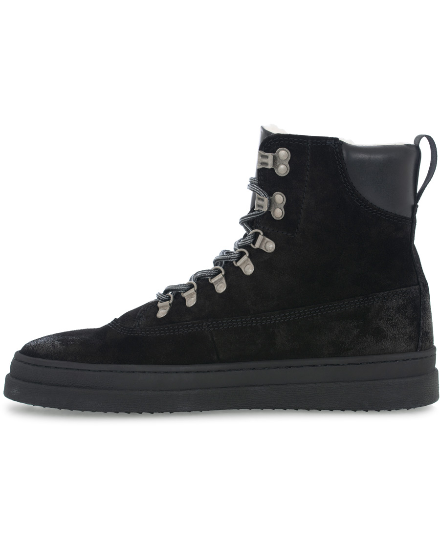 Herr | GANT Creek Wool Lined Boot Black Suede | GANT | Creek Wool Lined Boot Black Suede