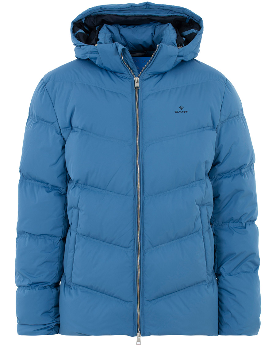 Herr | Jackor | GANT | The Alta Down Jacket Mid Blue