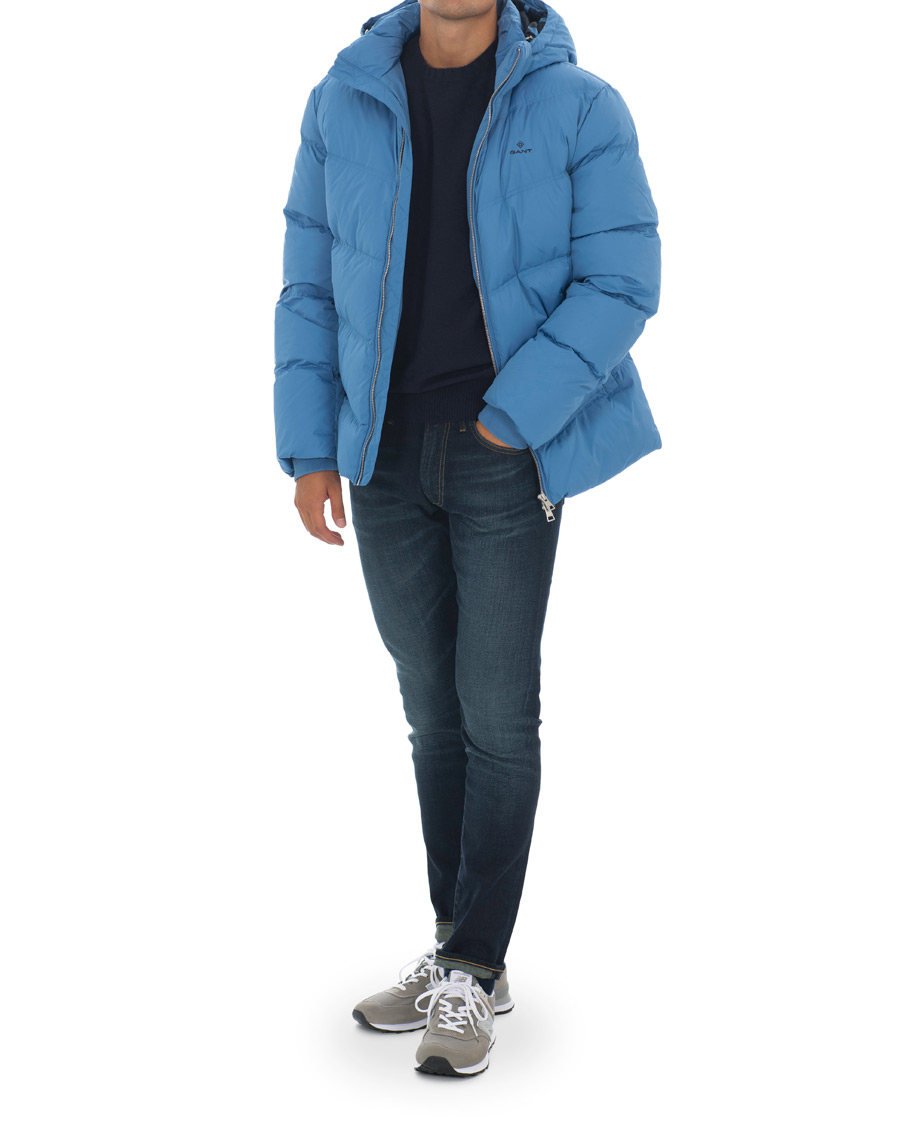 Herr | Jackor | GANT | The Alta Down Jacket Mid Blue