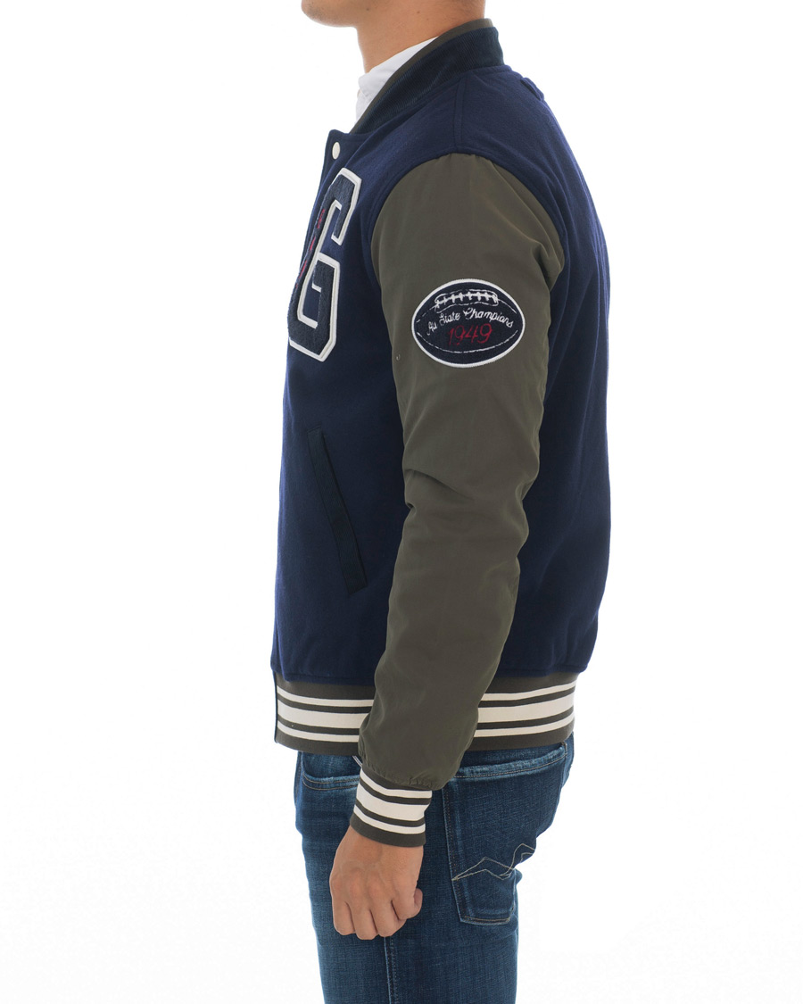 Herr | Jackor | GANT | Varsity Jacket Marine