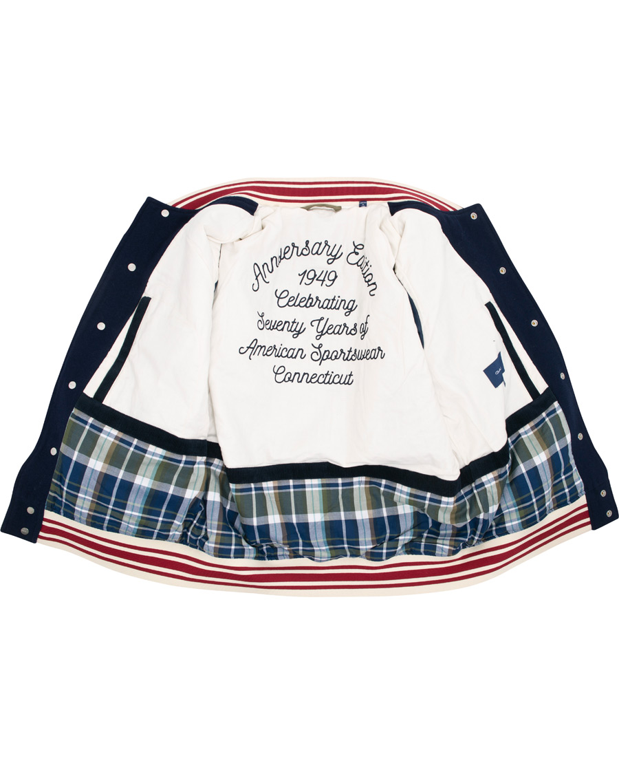 Herr | Jackor | GANT | Varsity Jacket Marine