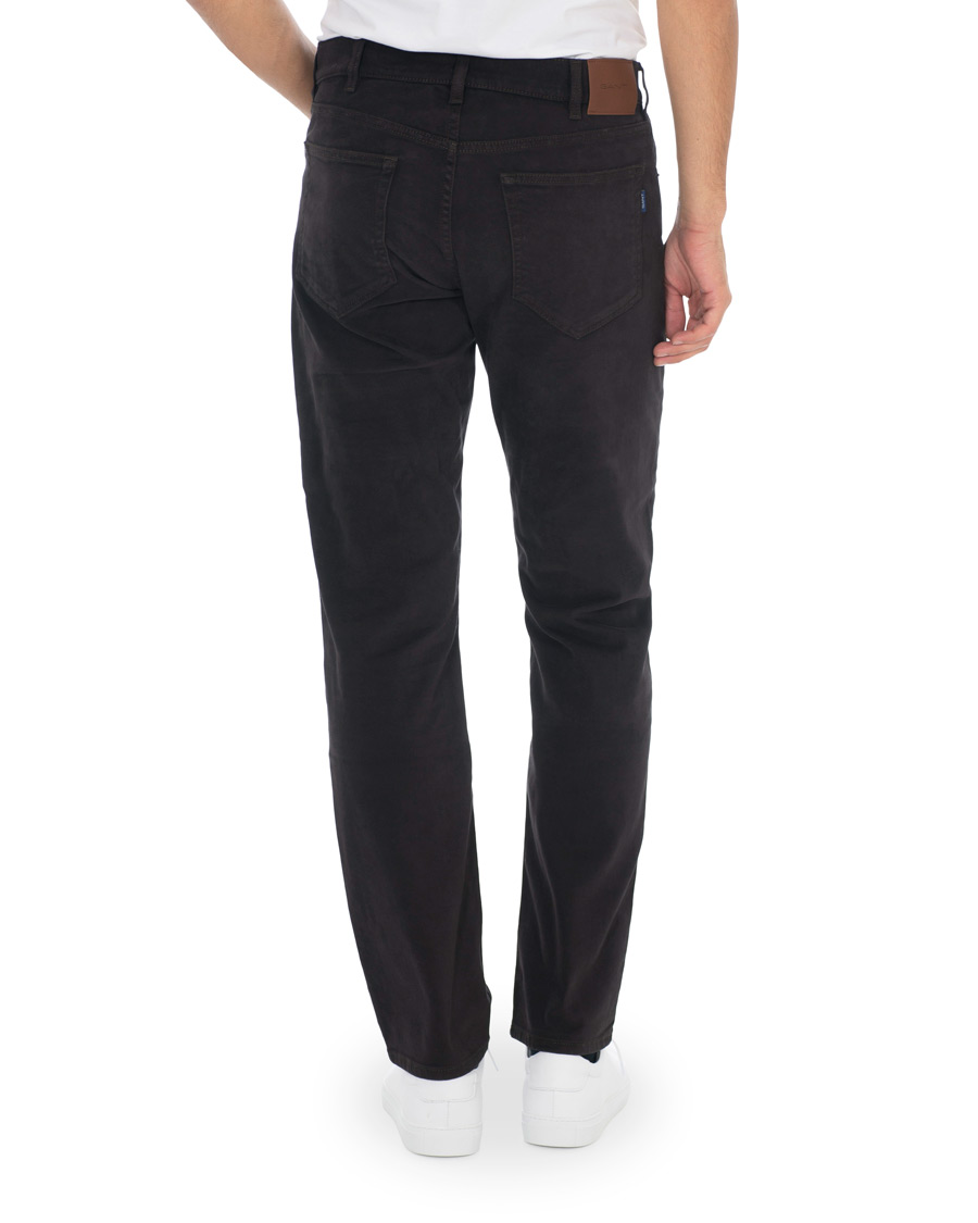 Herr | Byxor | GANT | Regular Fit Soft Twill Jeans Java Brown