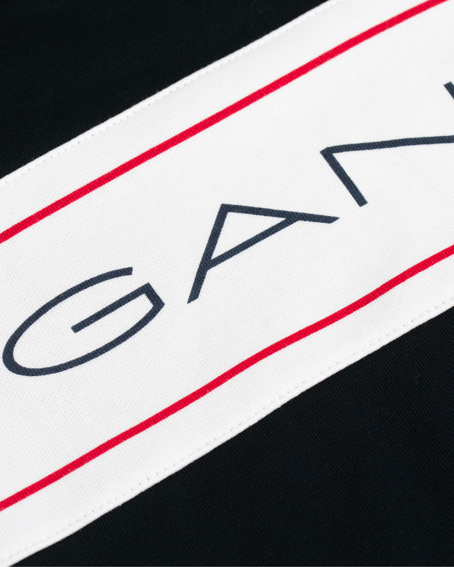Herr | Tröjor | GANT | Archive Hoodie Black