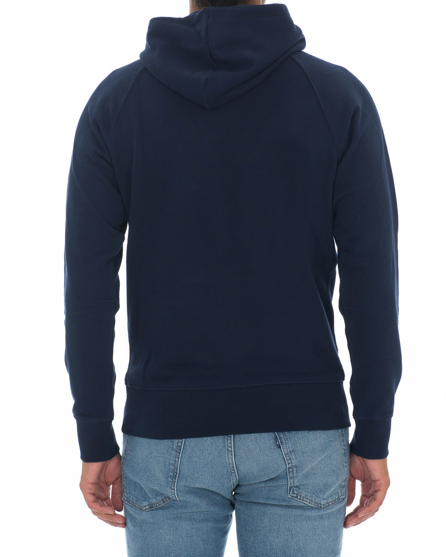 Herr | Tröjor | GANT | Archive Hoodie Evening Blue