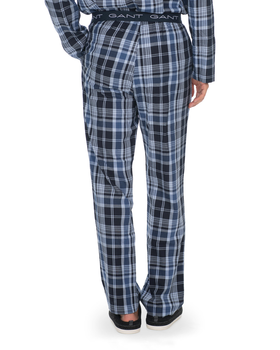Herr | Pyjamas & Morgonrockar | GANT | Check Pyjama Set Vintage Blue