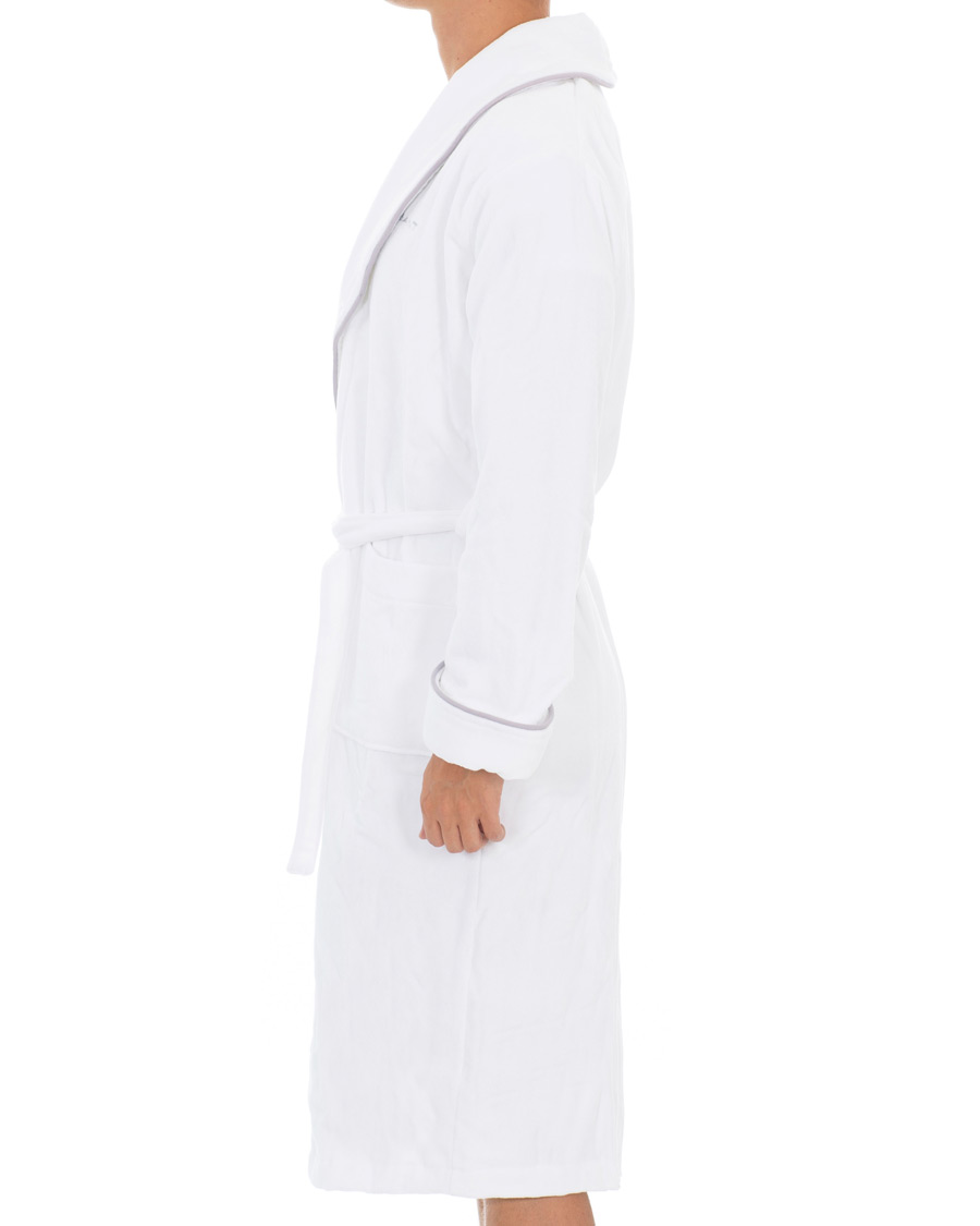 Herr | Pyjamas & Morgonrockar | GANT | Premium Velour Robe White