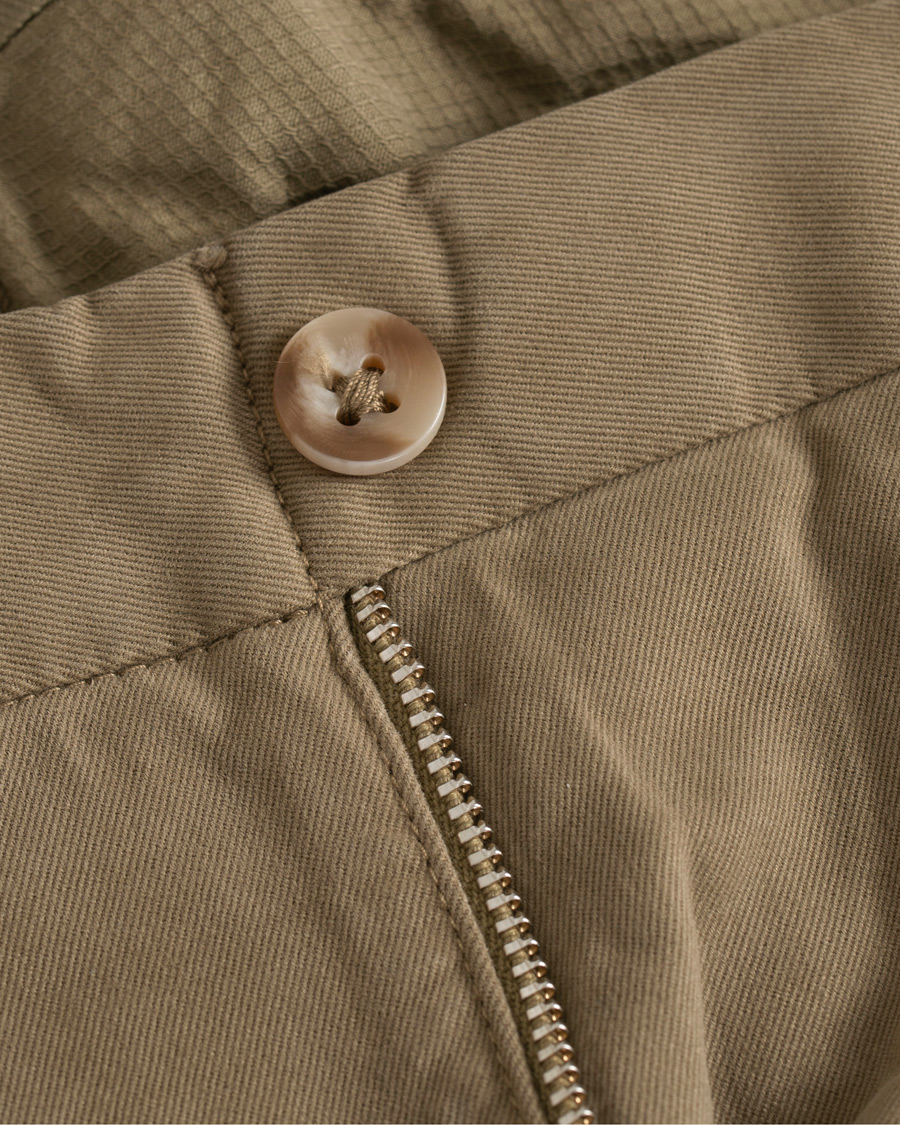 Herr | Byxor | Incotex | Slim Fit Comfort Chino Khaki
