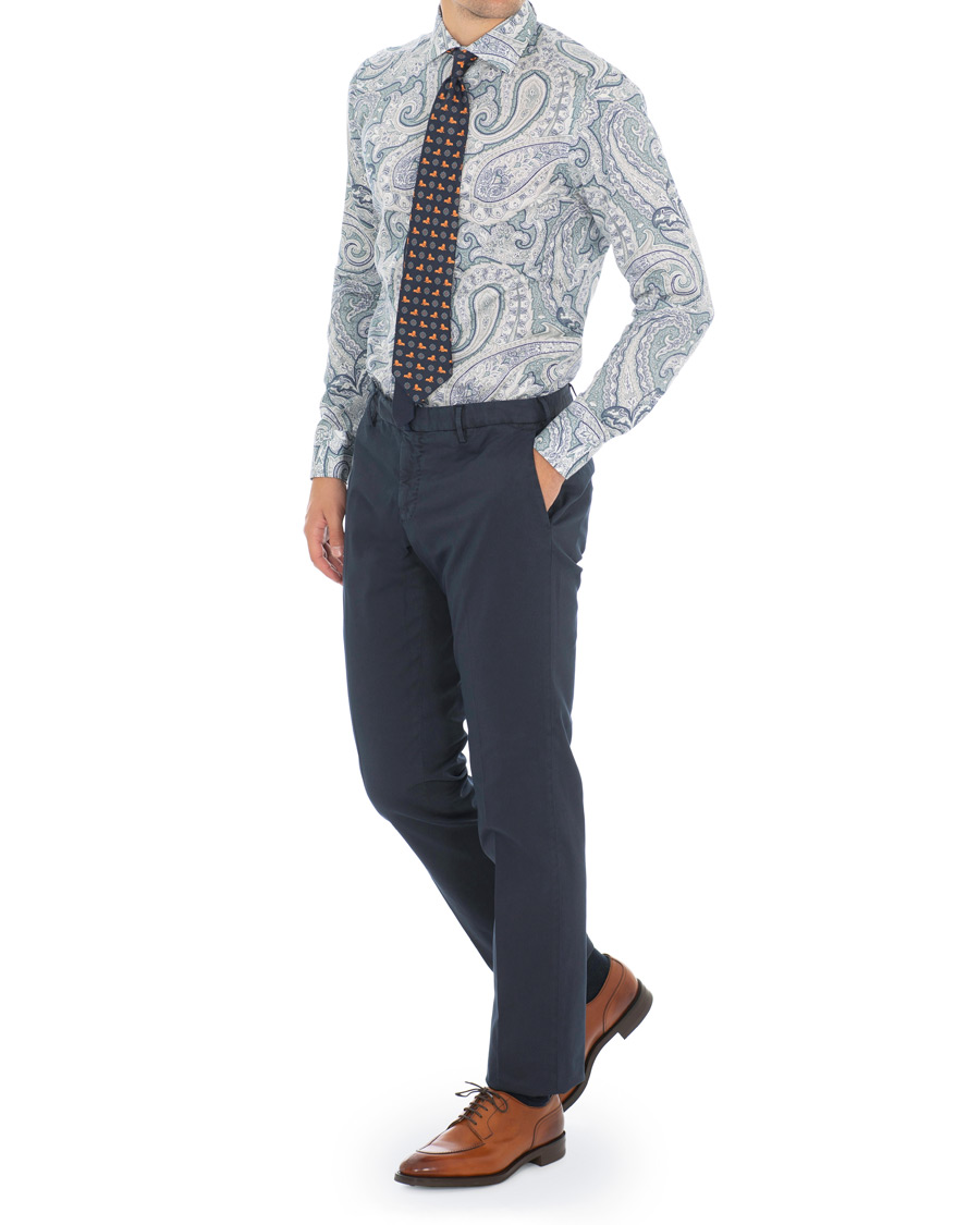 Herr | Skjortor | Etro | Mercurio Tonal Paisley Shirt White