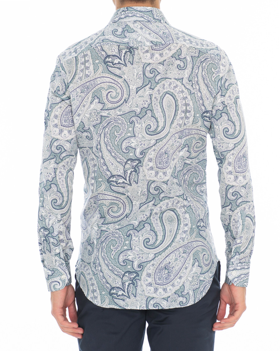 Herr | Skjortor | Etro | Mercurio Tonal Paisley Shirt White