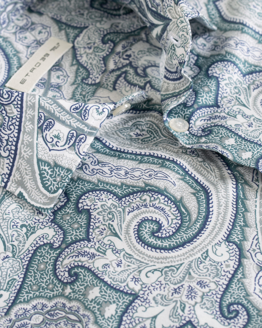 Herr | Skjortor | Etro | Mercurio Tonal Paisley Shirt White