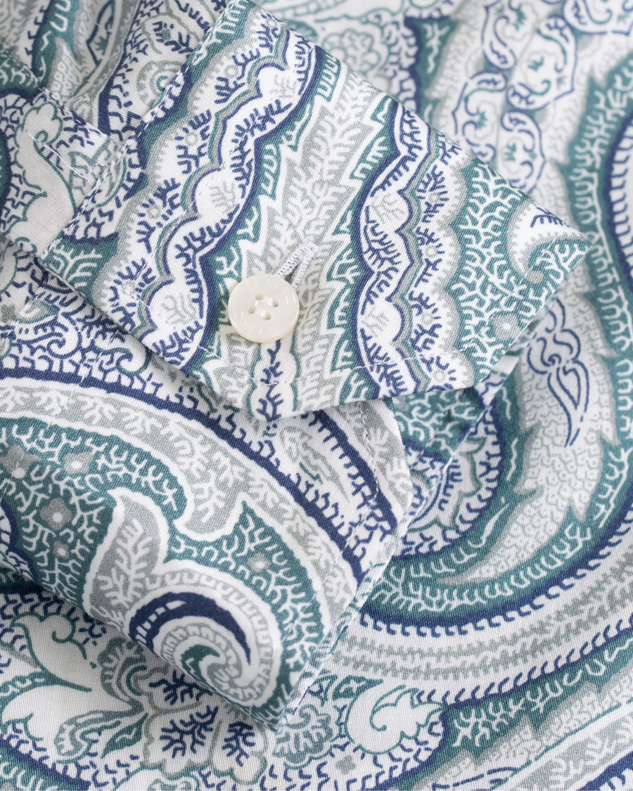Herr | Skjortor | Etro | Mercurio Tonal Paisley Shirt White