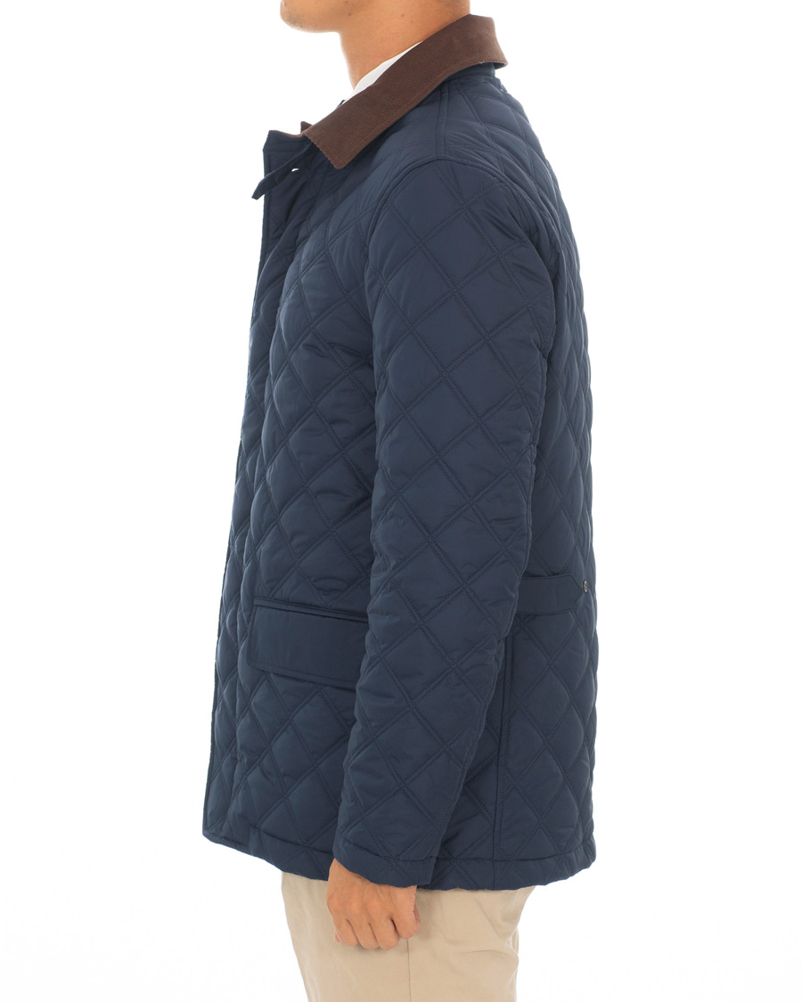 Herr | Jackor | Brooks Brothers | Quilted Husky Padded Jacket Navy