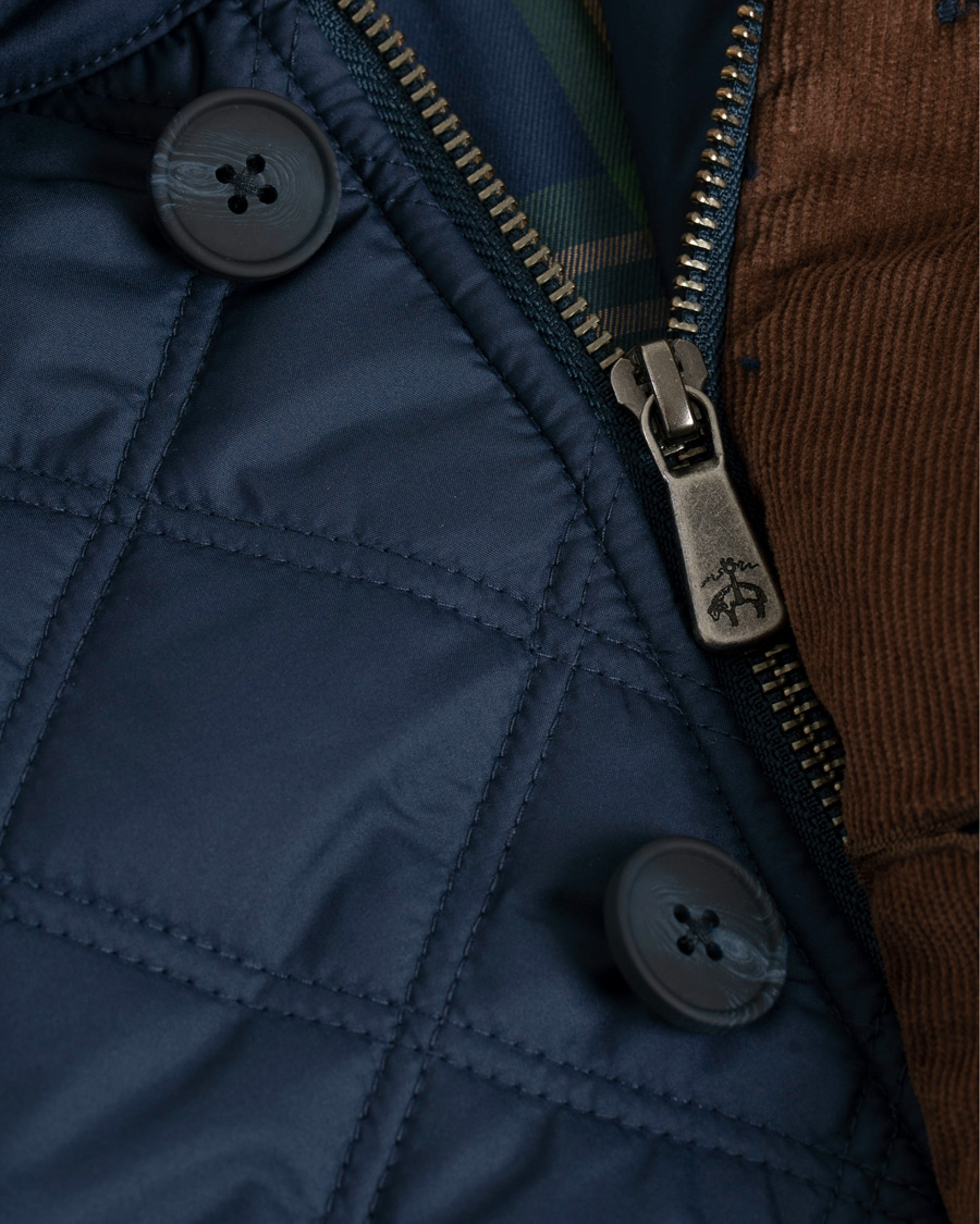 Herr | Jackor | Brooks Brothers | Quilted Husky Padded Jacket Navy