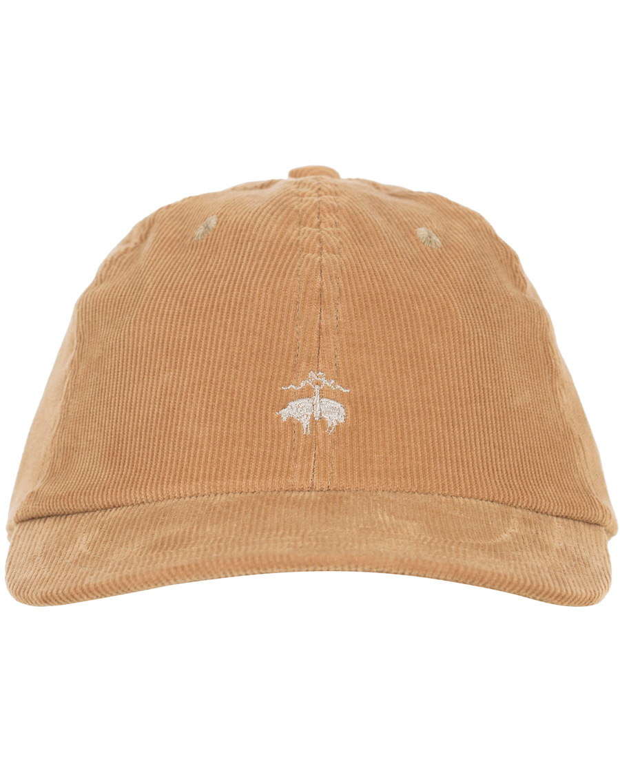 Herr | Brooks Brothers Corduroy Baseball Cap Camel | Brooks Brothers | Corduroy Baseball Cap Camel