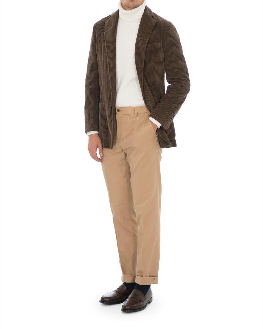 Herr | Kavajer | Brooks Brothers | Soft Washed Corduroy Blazer Brown 48