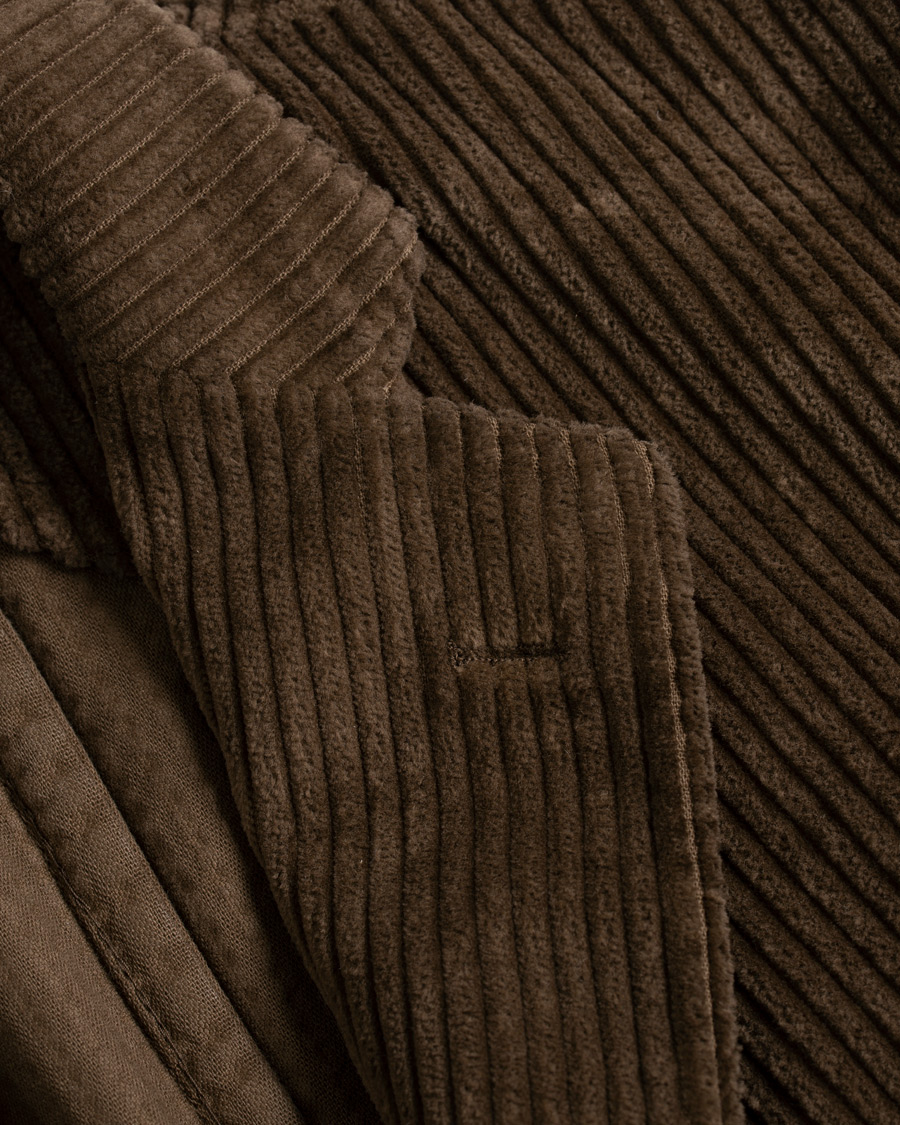Herr | Kavajer | Brooks Brothers | Soft Washed Corduroy Blazer Brown 48