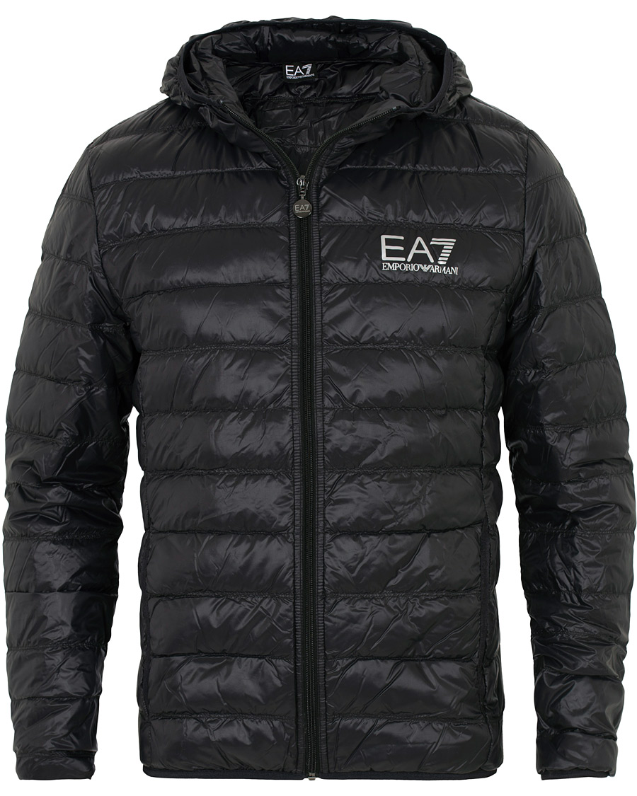Herr | Jackor | EA7 | Train Core Light Down Hoodie Jacket Black