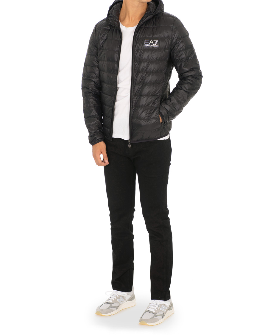 Herr | Jackor | EA7 | Train Core Light Down Hoodie Jacket Black