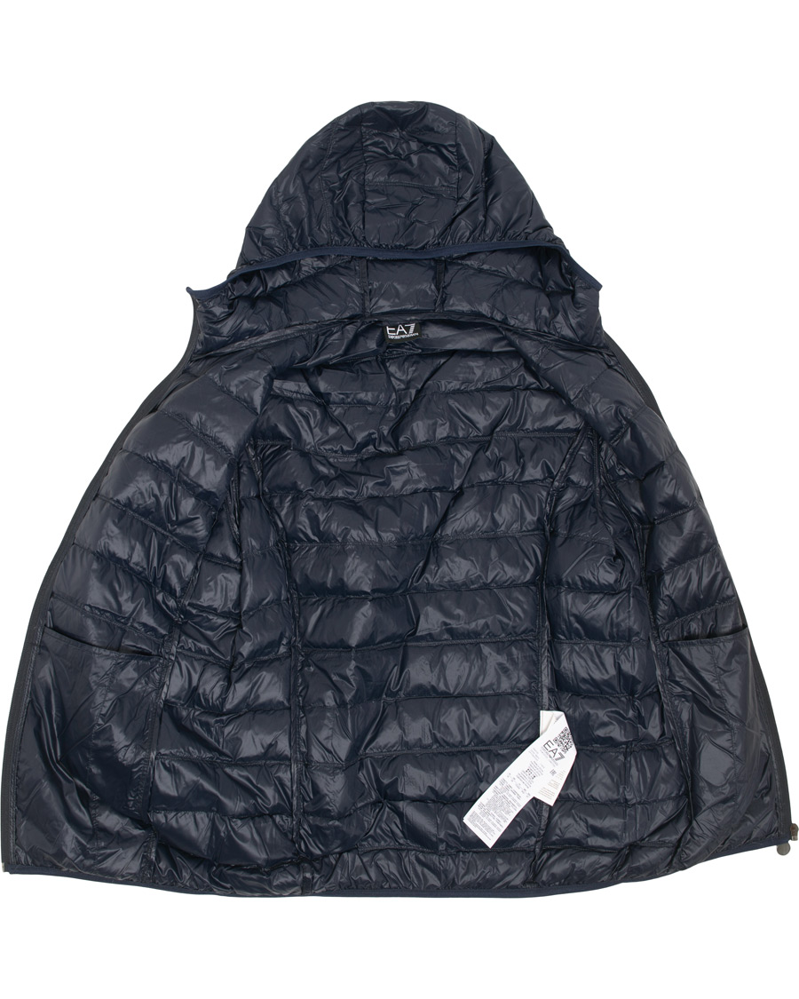 Herr | Jackor | EA7 | Train Core Light Down Hoodie Jacket Navy