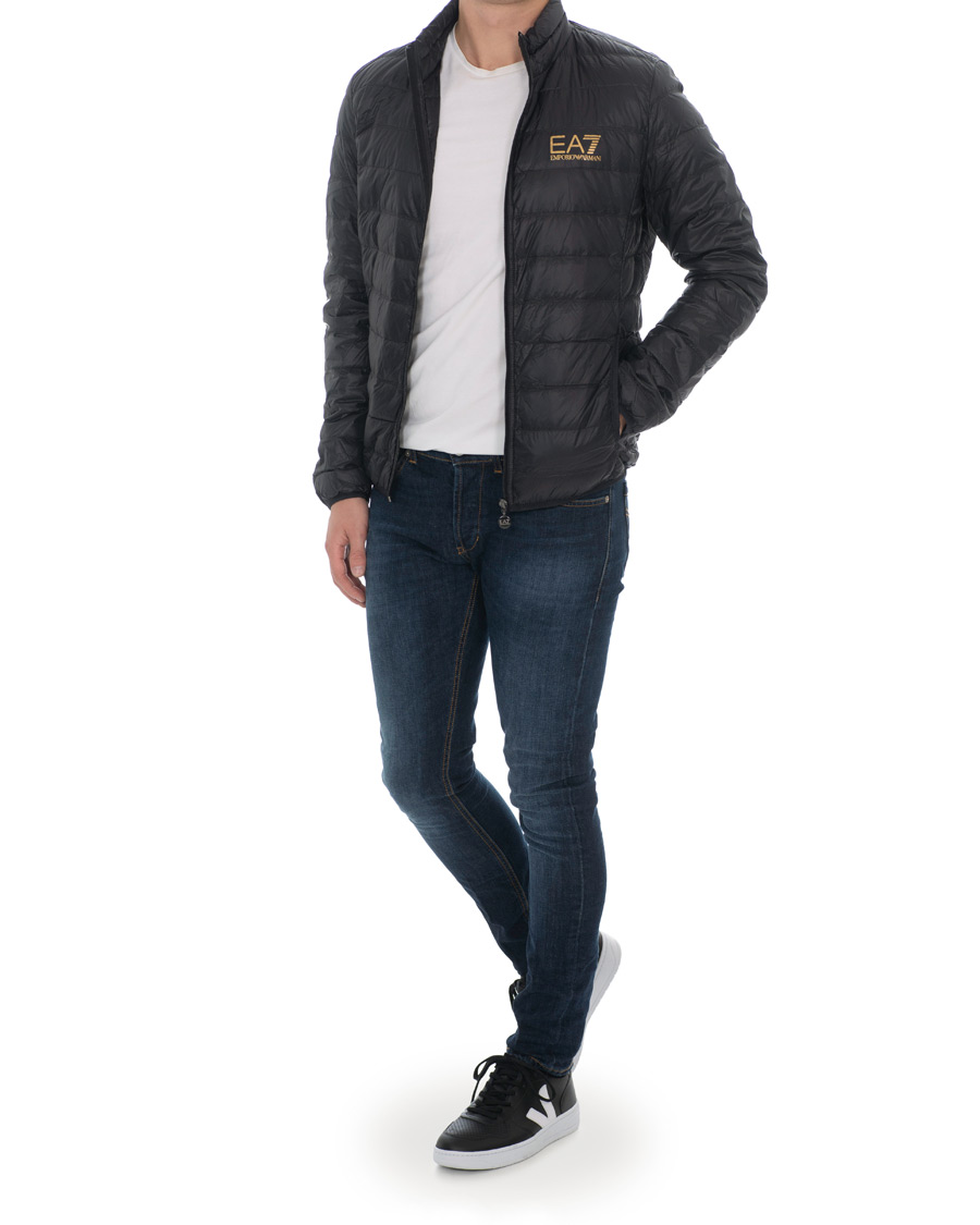 Herr | Jackor | EA7 | Train Core Light Down Jacket Black/Gold